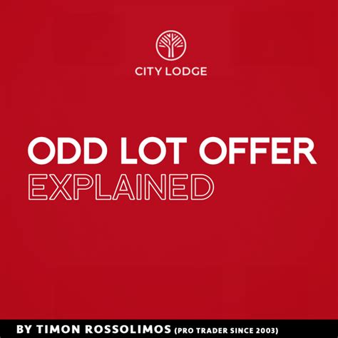 odd lot offers.